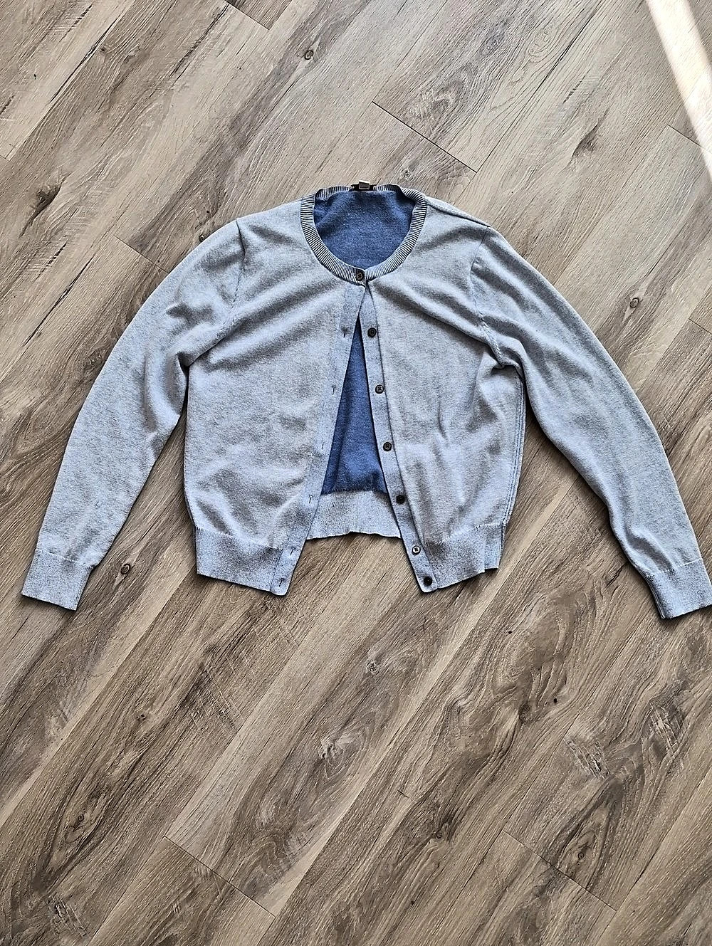 Gap Blue Gray Cardigan Size Medium